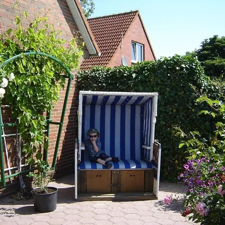 Neu! Ferienwohnung Nord Neßmersiel Buitenkant foto